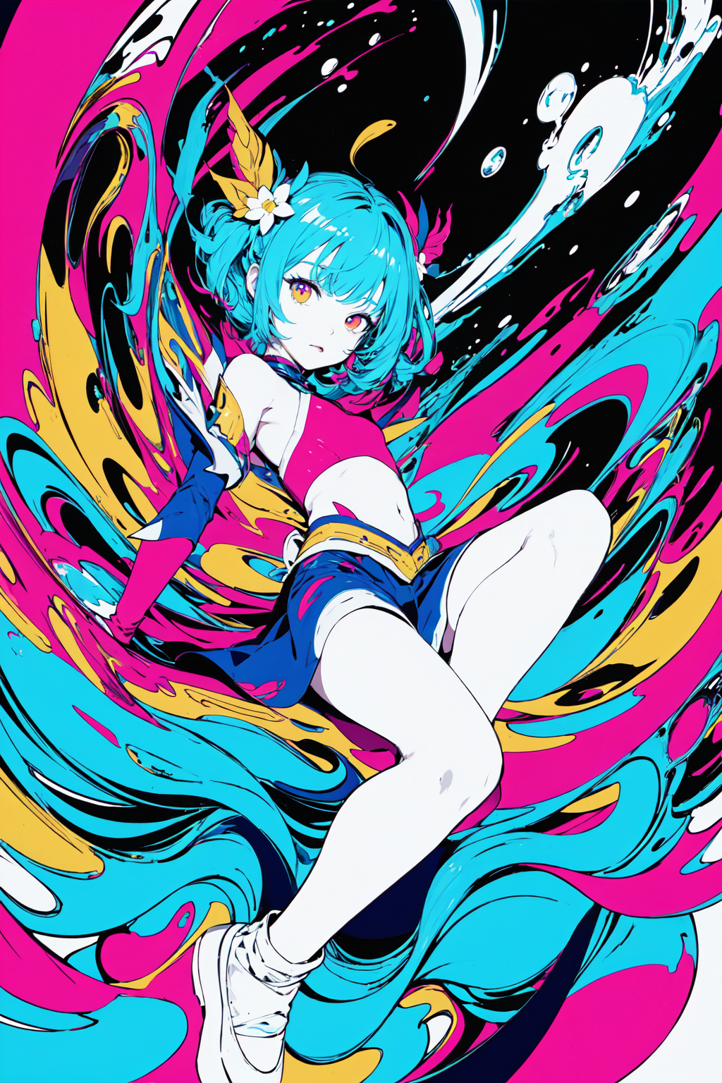 28252-3393572125-(masterpiece, best quality_1.3), (flat color_1.3),(colorful_1.3),looking at viewer,1girl,solo,floating colorful water,(2D_1.3).png